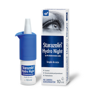 Starazolin Hydro Night, krople do oczu, 10 ml