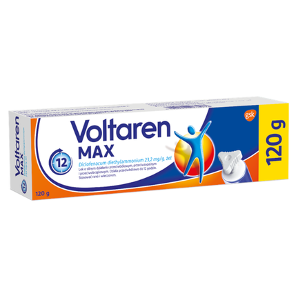 Voltaren Max, żel, 120 g - 5909990968978