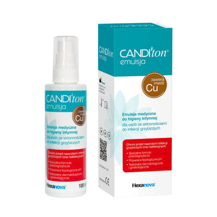 Canditon, emulsja medyczna do higieny intymnej, 100 ml - zdjęcie produktu