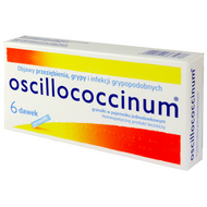 Boiron Oscillococcinum, 6 pojemników jednodawkowych (import równoległy)