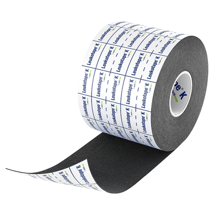 Leukotape K by Actimove, taśma kinezjologiczna, czarna, 1 sztuka  - WYRÓB MEDYCZNY