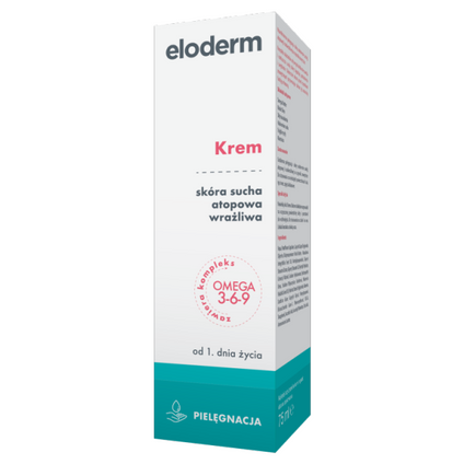 POLPHARMA Eloderm, krem od 1 dnia życia, 75 ml — Składniki i ocena