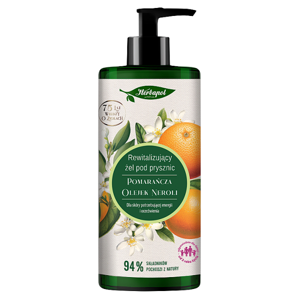 Herbapol Rewitalizujący żel pod prysznic, 740 ml