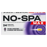 No-Spa Max 80 mg, 24 tabletki powlekane