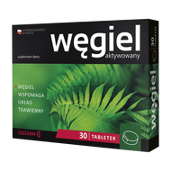 Węgiel Aktywowany, 30 tabletek