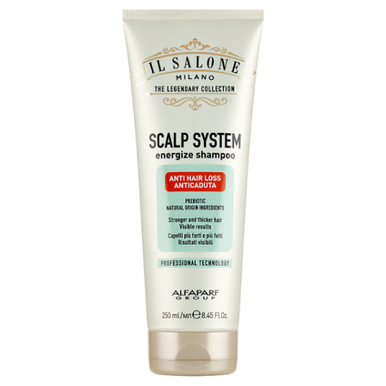 ALFAPARF Scalp System Energize Shampoo, szampon do włosów osłabionych i z tendencją do wypadania, 250 ml — Inhaltsstoffe i ocena