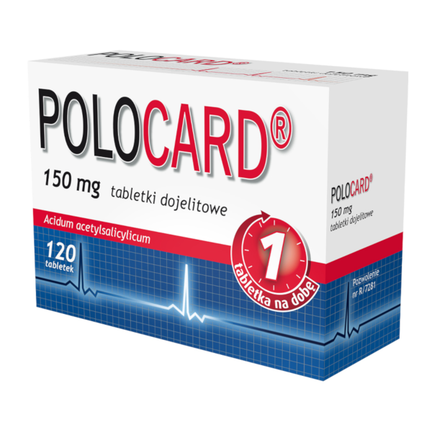 Polocard 150 mg, 120 tabletek dojelitowych - zdjęcie produktu