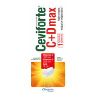 Ceviforte Max, 20 tabletek musujących