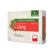 Głóg, Colfarm, 90 tabletek powlekanych