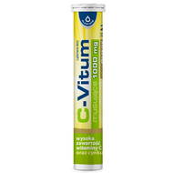C-Vitum witamina C 1000 mg plus cynk, 24 tabletki musujące
