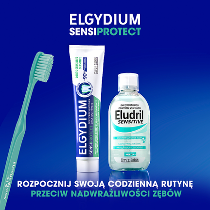 Elgydium, pasta do zębów, na wrażliwe zęby, 75 ml - Dorosły