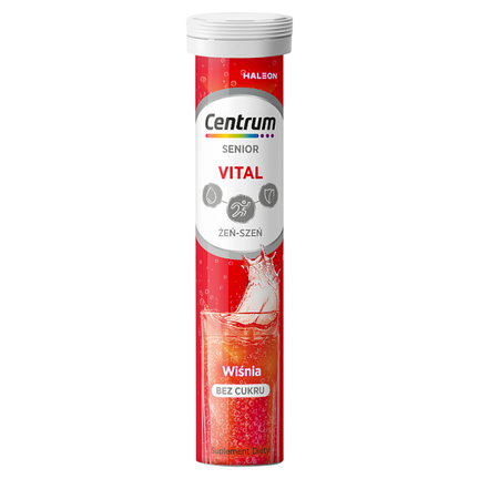Centrum Vital Senior, 20 tabletek musujących - TABLETKI MUSUJĄCE