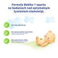 Bebiko NutriFlor Expert 1, mleko początkowe dla niemowląt od urodzenia, 550 g - ŻYWNOŚĆ SPECJALNEGO PRZEZNACZENIA MEDYCZNEGO
