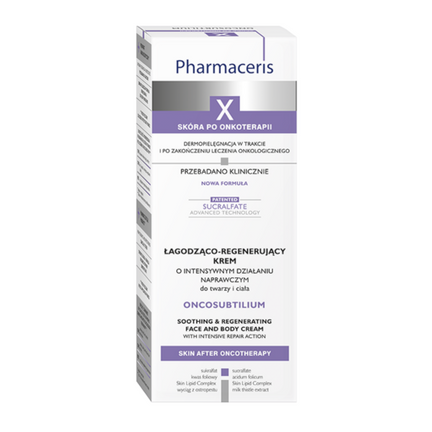 Pharmaceris X, krem łagodząco-regenerujący, z oncosubtilium, 75 ml - zdjęcie produktu