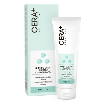 CERA PLUS Solutions, krem do skóry tłustej i trądzikowej, 50 ml - zdjęcie produktu