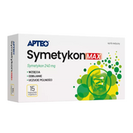 Symetykon MAX 240 mg, 15 kapsułek