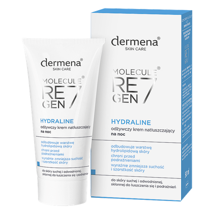 PHARMENA Dermena Hydraline, odżywczy krem natłuszczający na noc, 50 ml — Składniki i ocena