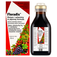 Floradix Żelazo i witaminy, tonik, 250 ml