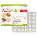 ActiFolin 1 mg, 60 tabletek powlekanych - zdjęcie produktu