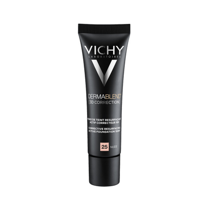 Vichy Dermablend, podkład korygujący, SPF 35, 25 Nude, 30 ml - zdjęcie produktu