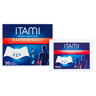Itami 140 mg, 10 plastrów