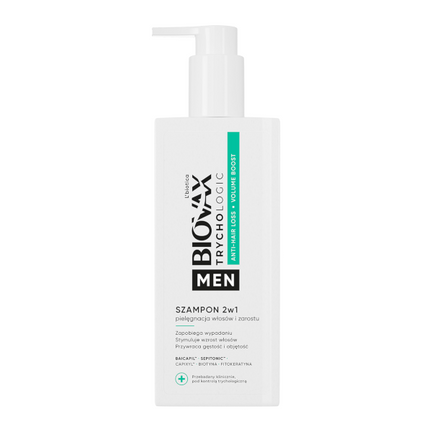 Biovax Trychologic Men, szampon, 200 ml - zdjęcie produktu
