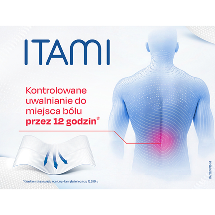 Itami 140 mg, 10 plastrów - Układ kostno-stawowy, Układ mięśniowy