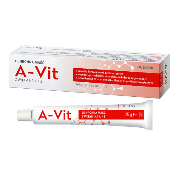 A-Vit maść ochronna z witaminą A+E, 25 g