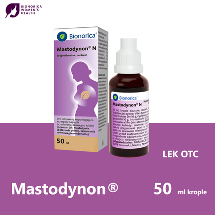 Mastodynon N, krople, 50 ml - HOMEOPATYCZNY PRODUKT LECZNICZY ZE WSKAZANIAMI LECZNICZYMI