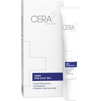 FLOS-LEK CERA PLUS Antiaging, krem pod oczy 60+, 15 ml — Składniki i ocena