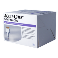 Nakłuwacz Accu-Chek Safe T-Pro Uno, 200 sztuk