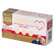 Vital Senior Omega 3, 60 kapsułek miękkich