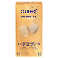 Prezerwatywy Durex Sensual No Latex, 10 sztuk