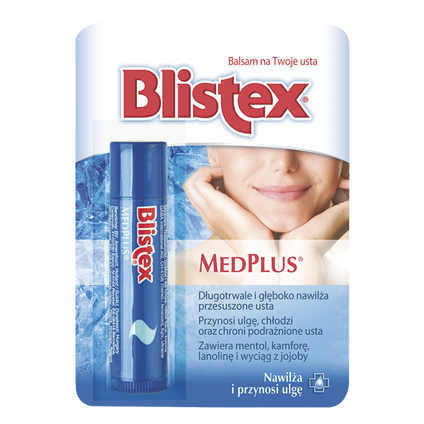 RADA WARSZAWA Blistex Medplus, balsam do ust, 4,25 g — Składniki i ocena