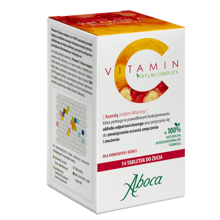 Vitamin C Naturcomplex, 14 tabletek do życia - zdjęcie produktu