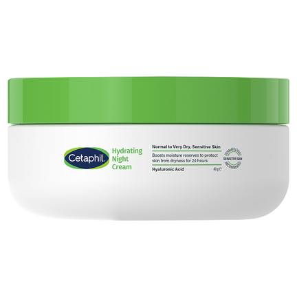 Cetaphil, krem nawilżający do twarzy na noc, 48 g - KOSMETYK
