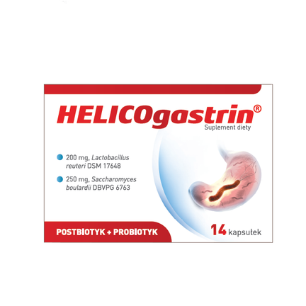 HELICOgastrin, 14 kapsułek - zdjęcie produktu