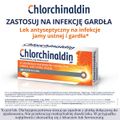 Chlorchinaldin o smaku czarnej porzeczki 2 mg, 20 tabletek do ssania - PRODUKT LECZNICZY NIEREFUNDOWANY OTC