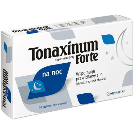 Tonaxinum Forte na noc, 60 tabletek - zdjęcie produktu