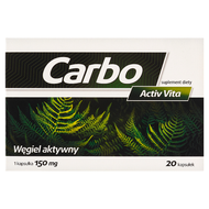 Carbo Activ Vita, 20 kapsułek