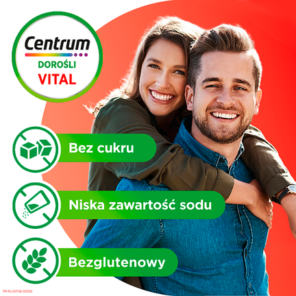 Centrum Vital Dorośli, 20 tabletek musujących 