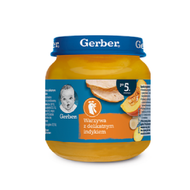 Gerber Warzywa z delikatnym indykiem po 5. miesiącu, 125 g