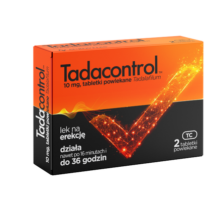 Tadacontrol 10 mg, 2 tabletki powlekane - zdjęcie produktu