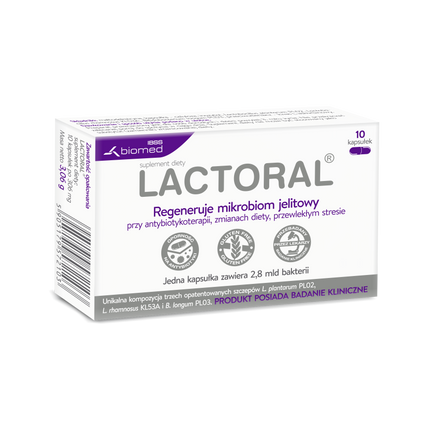 Lactoral, 10 kapsułek - zdjęcie produktu