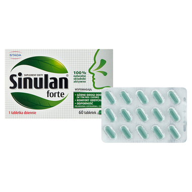 Sinulan forte, 60 tabletek