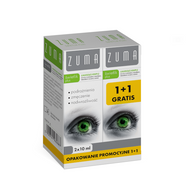 Zuma Świetlik Plus, krople do oczu, 2 x 10 ml