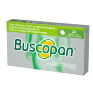 Buscopan 10 mg, 20 tabletek powlekanych