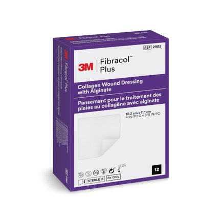 Fibracol Plus, opatrunek, 10,2 x 11,1 cm, 1 sztuka - zdjęcie produktu