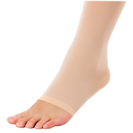 Pani Teresa Medica, Pończochy uciskowe 2 klasa kompresji, z czubkiem otwartym, jasny beż, M