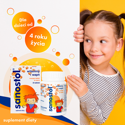 Sanostol, 30 musujących tabletek do ssania - ALTANA PHARMA AG